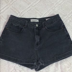 Pacsun black mom shorts